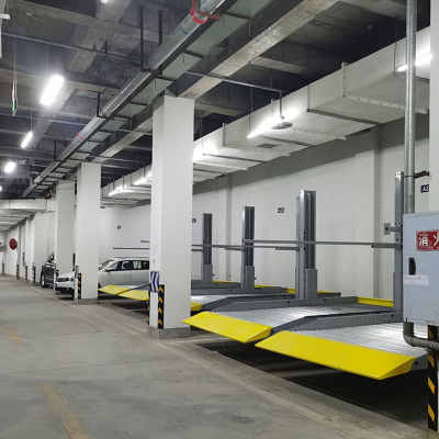 瀘西機械停車位規劃驗收與雙層升降平移機械設備研發